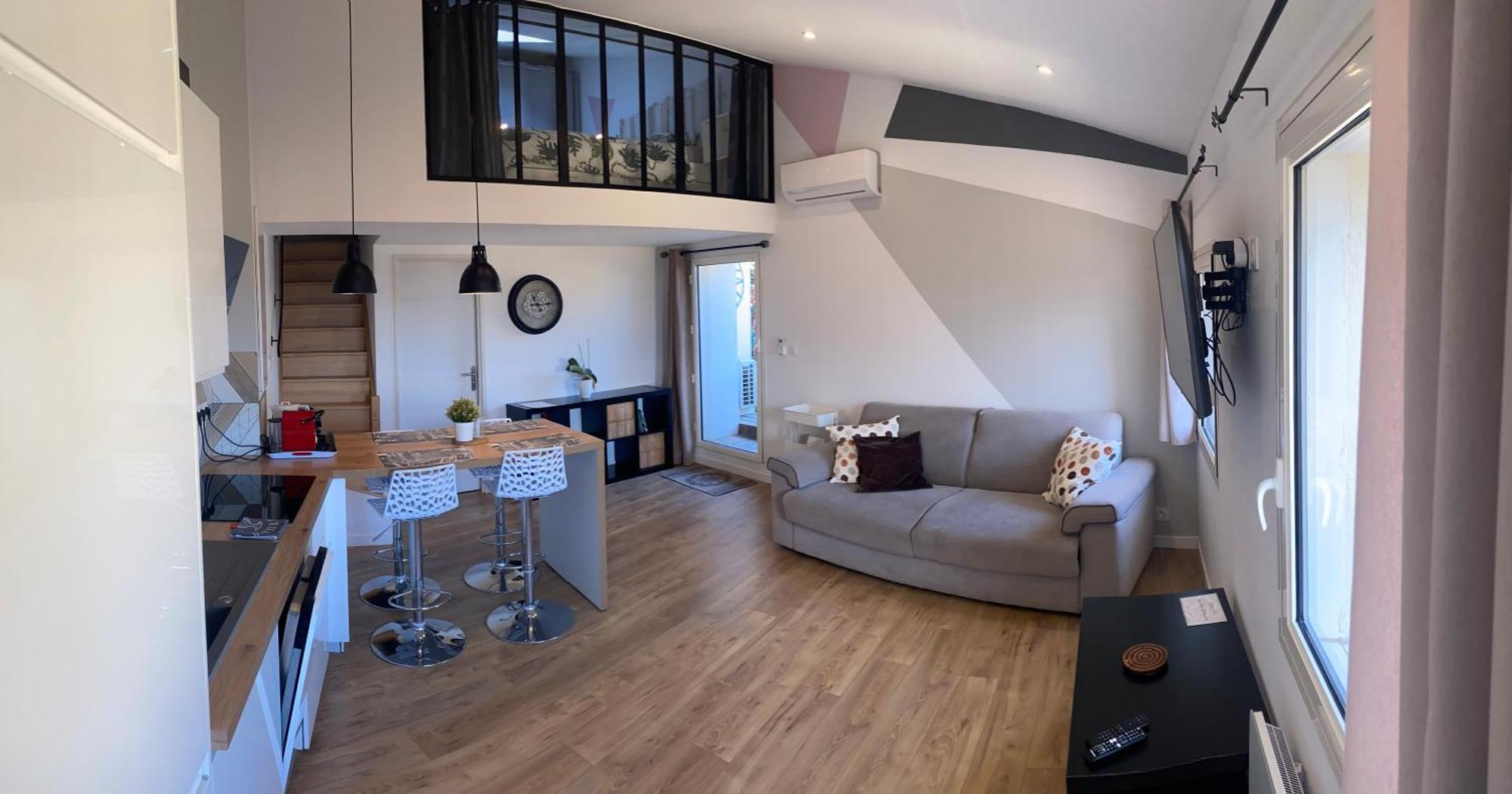 Spacieux Duplex, Vue Mer Et Belle Terrasse Hyeres Exterior photo